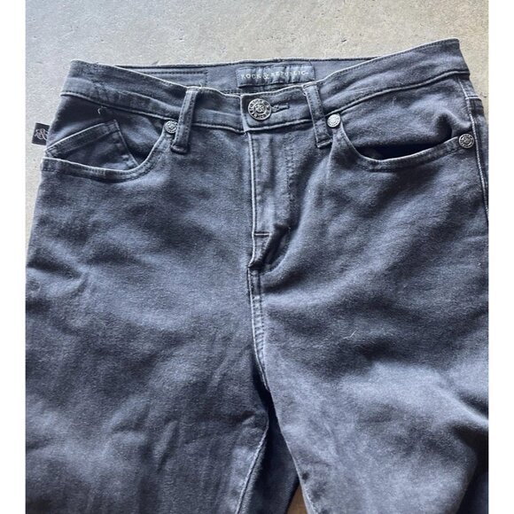 Vintage Rock & Republic Denim Rx Fever Pull-On Skinny Jeans Women’s Sz 8 Black - Picture 8 of 16